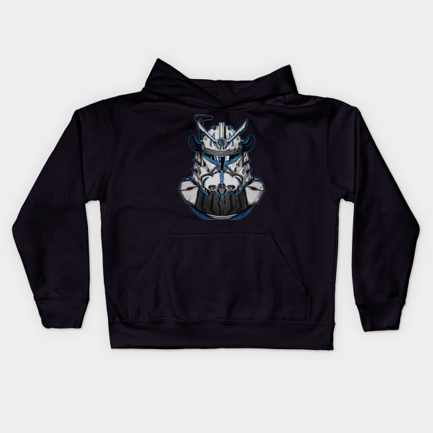 Captain Rex Kids Hoodie by kimikodesign